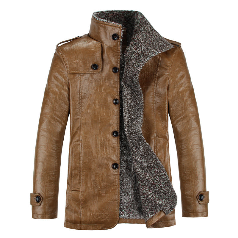 GIO™ Leren Winterjas | 30% Korting