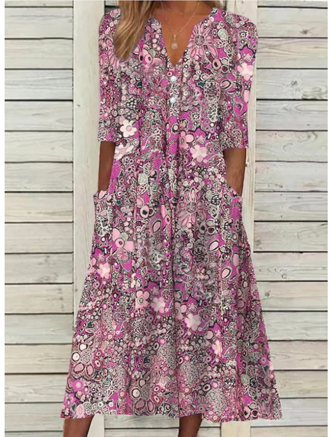 Elegante zomerjurk | 1+1 Gratis