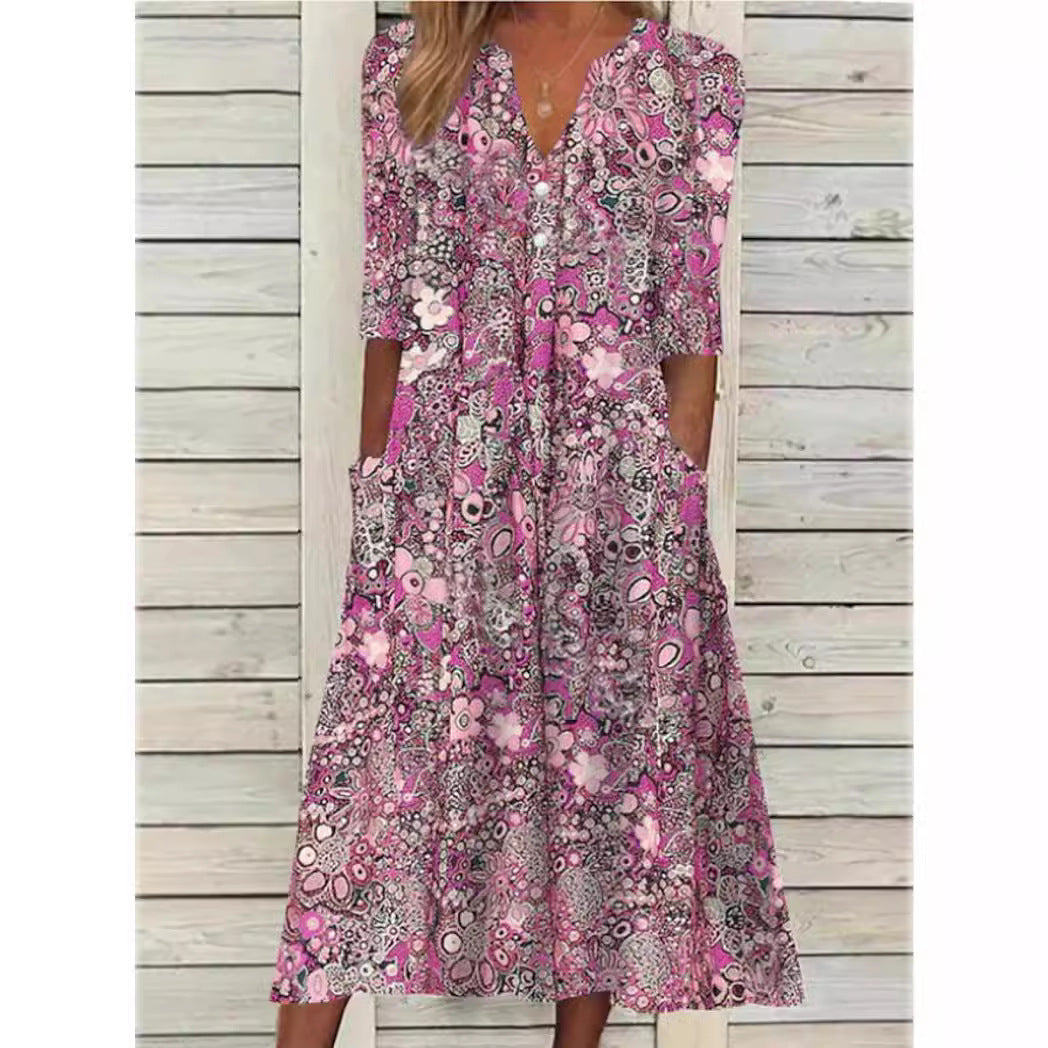 Elegante zomerjurk | 1+1 Gratis