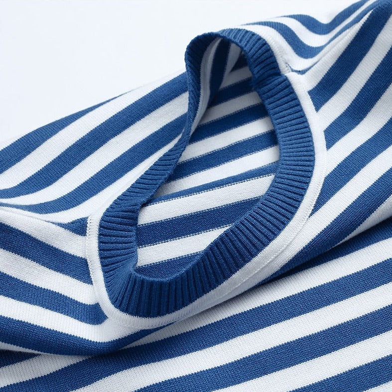 Elegant gestreept T-shirt
