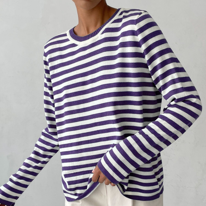 Elegant gestreept T-shirt