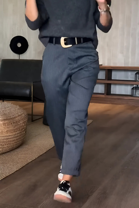 Gestreepte Shaping Broek | 60% Korting