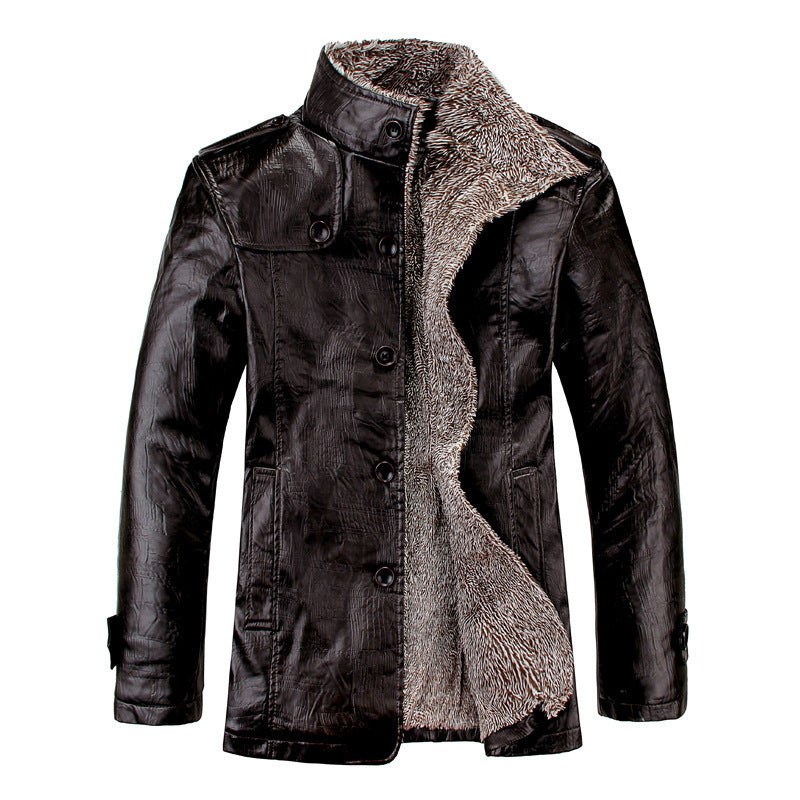 GIO™ Leren Winterjas | 30% Korting