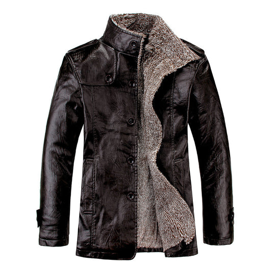 GIO™ Leren Winterjas | 30% Korting