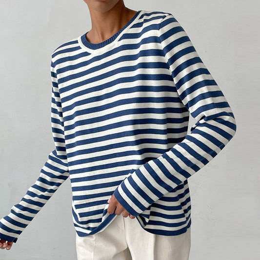 Elegant gestreept T-shirt