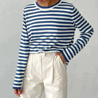 Elegant gestreept T-shirt