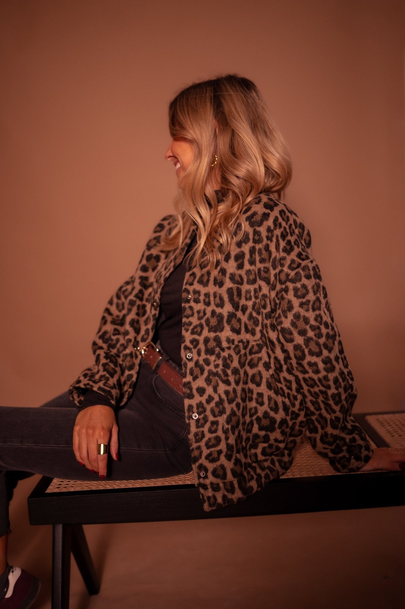 Louise™ – Luipaard Herfstjasje